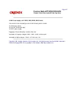 Предварительный просмотр 189 страницы OKIDATA OF1050 Service Manual