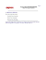 Preview for 9 page of OKIDATA OF2600 Service Manual