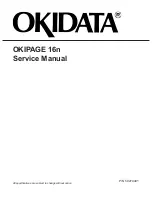 Предварительный просмотр 2 страницы OKIDATA Okipage 16n Service Manual