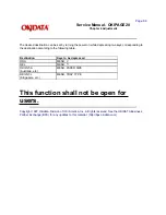 Preview for 117 page of OKIDATA OKIPAGE 20 Service Manual