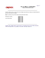 Preview for 120 page of OKIDATA OKIPAGE 20 Service Manual