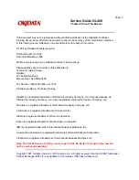 Предварительный просмотр 5 страницы OKIDATA OL400 Service Manual