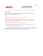 Preview for 30 page of OKIDATA OL400 Service Manual