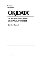 OKIDATA OL600e Service Manual preview