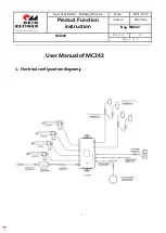 Предварительный просмотр 1 страницы Okin Refined MC242 Product Instructions