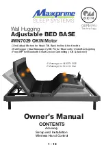 Предварительный просмотр 1 страницы OKIN MAXPRIME WN7029 Owner'S Manual