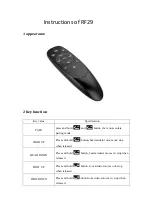 Preview for 1 page of OKIN RF29 Instructions