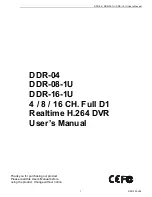 Okina USA DDR-04 User Manual preview