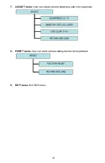 Предварительный просмотр 10 страницы Okina USA SDNX-868AI User Manual