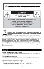 Preview for 2 page of Okina USA SDNX-870AI-VD User Manual