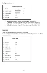 Preview for 12 page of Okina USA SDNX-870AI-VD User Manual