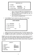 Preview for 17 page of Okina USA SDNX-870AI-VD User Manual