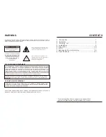 Preview for 2 page of Okina SP27HB-V55DN User Manual