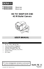 Preview for 1 page of Okina TV8IB42-8360 User Manual