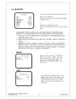 Preview for 22 page of Okina WDEDX-761AI 610 TVL User Manual