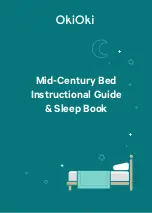 Предварительный просмотр 1 страницы OkiOki Mid-Century Bed Instructional Manual