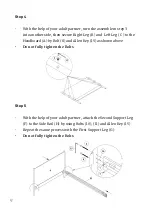 Предварительный просмотр 10 страницы OkiOki Mid-Century Bed Instructional Manual