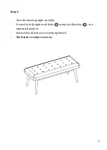 Preview for 9 page of OkiOki Mid-Century Bench Instructional Manual