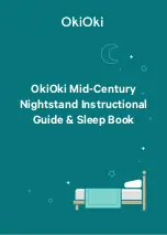 Preview for 1 page of OkiOki Mid-Century Nightstand Instructional Manual