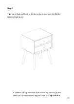 Preview for 11 page of OkiOki Mid-Century Nightstand Instructional Manual