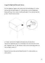 Preview for 13 page of OkiOki Mid-Century Nightstand Instructional Manual