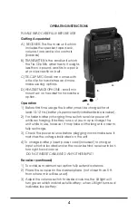 Предварительный просмотр 4 страницы Oklahoma Sound AW-95 Instruction Manual