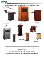 Preview for 16 page of Oklahoma Sound MULTI MEDIA CART MMC Product Handbook