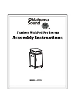 Предварительный просмотр 1 страницы Oklahoma Sound WorkPod Pro Assembly Instructions Manual