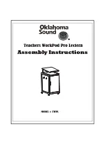 Oklahoma Sound WorkPod Pro Assembly Instructions Manual предпросмотр