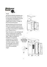 Предварительный просмотр 8 страницы Oklahoma Sound WorkPod Pro Assembly Instructions Manual