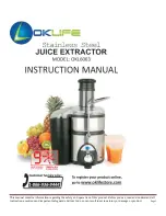 Preview for 1 page of OKLIFE PKL6063 Instruction Manual