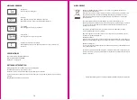 Preview for 8 page of Okoia BFBamboo Operating Instructions Manual