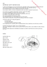 Preview for 3 page of Okoia FSP5 Operating Instructions Manual