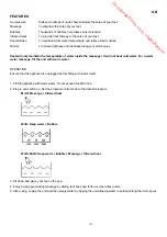 Preview for 4 page of Okoia FSP5 Operating Instructions Manual