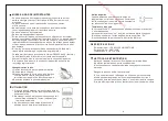 Preview for 4 page of Okoia GS8Sailor Operating Instructions Manual