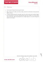 Preview for 17 page of Okolab H301-MCL-Z100/500 User Manual