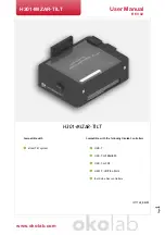 Preview for 1 page of Okolab H301-MIZAR-TILT User Manual