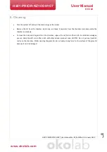 Preview for 8 page of Okolab H301-PRIOR-NZ100-H107 User Manual