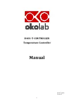 Предварительный просмотр 1 страницы Okolab H401-T Manual