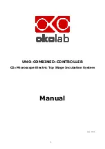 Preview for 1 page of Okolab UNO-COMBINED-CONTROLLER Manual