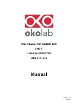 Okolab UNO-T Manual предпросмотр