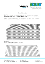 Preview for 1 page of OKULEN VARIO mat F General Information