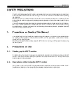 Preview for 2 page of Okuma OSP-E100 Instruction Manual