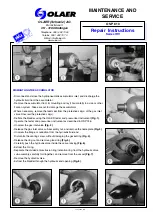 OLAER IHV Series Repair Instructions preview