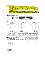 Предварительный просмотр 2 страницы OLBA TS-8001RH Manual