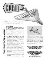 Old School Model Works Comet Construction Manual предпросмотр