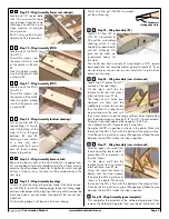 Предварительный просмотр 7 страницы Old School Model Works Robin Hood 80 Construction Manual