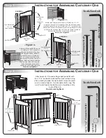 Предварительный просмотр 2 страницы OLD TOWN OAK Castlebury Crib Assembly Instructions