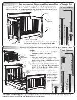 Предварительный просмотр 4 страницы OLD TOWN OAK Castlebury Crib Assembly Instructions