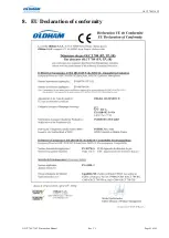 Предварительный просмотр 47 страницы Oldham 700 TP Series Instruction Manual